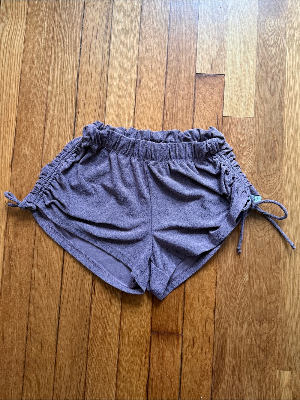 Five Dancewear Ruched Side Dance Shorts PA Dusty Lavendar